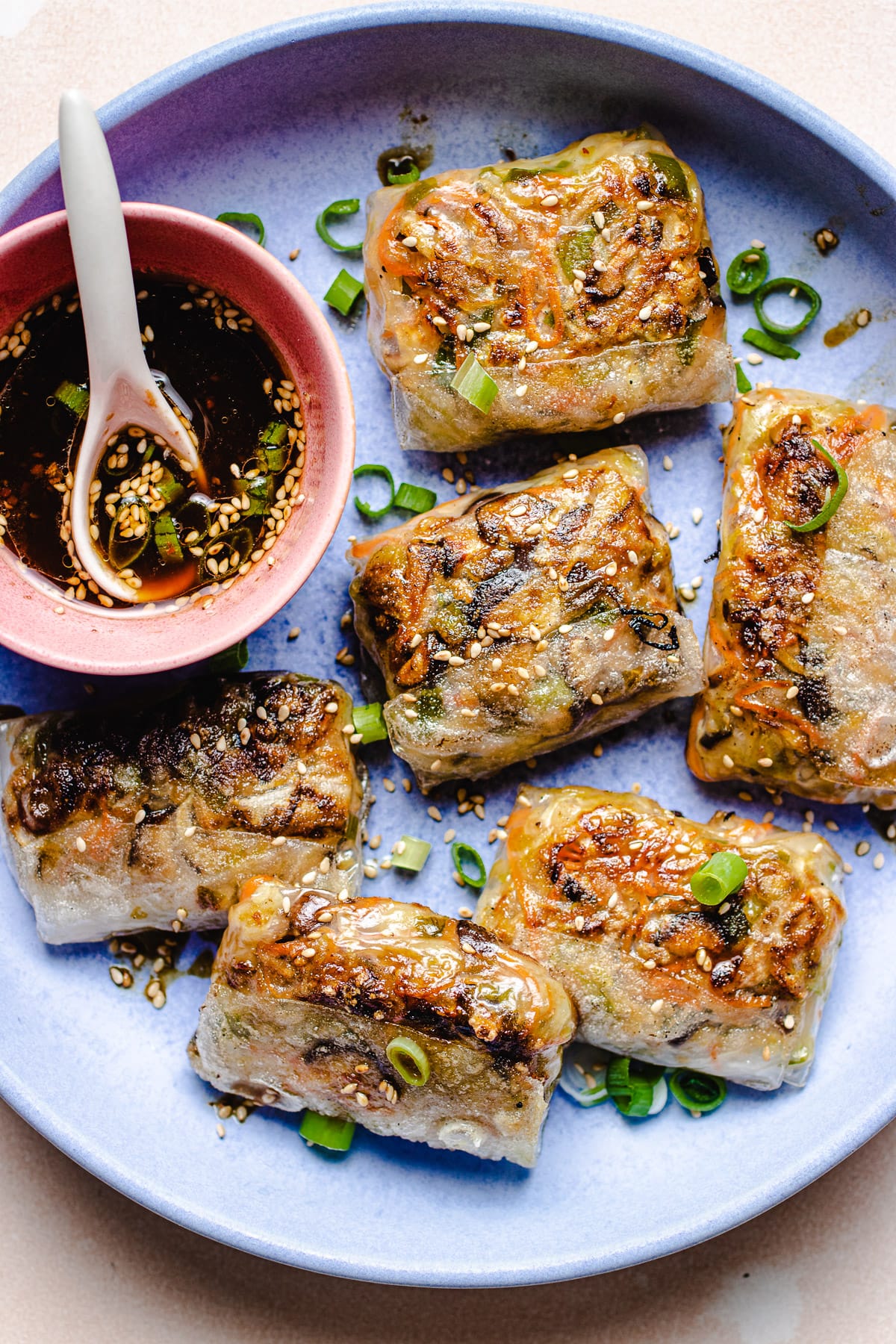 Rice paper dumplings