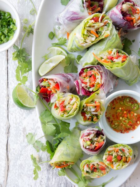Chinese salade rolls