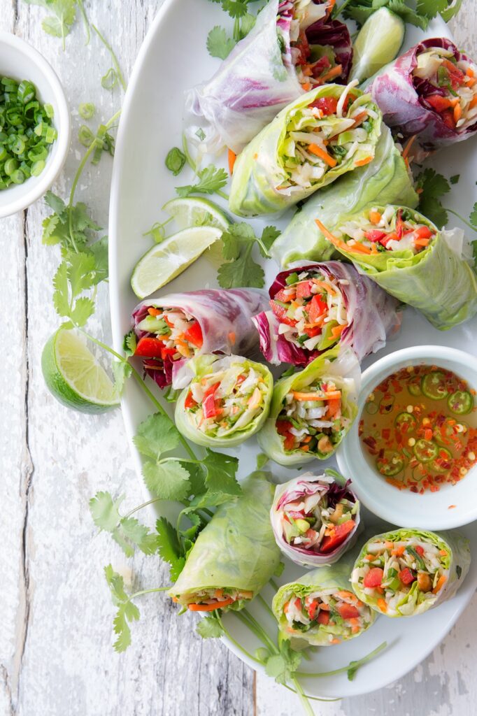 Chinese salade rolls