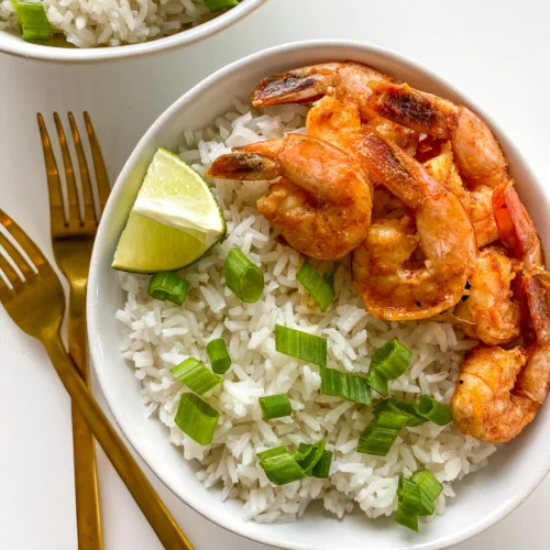 Kokos limoen garnalen