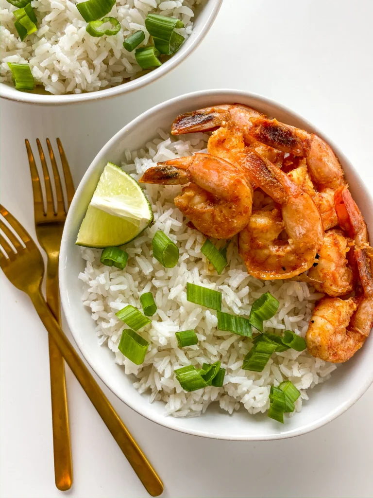 Kokos limoen garnalen