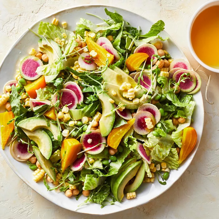 Zomerse Romeinse salade