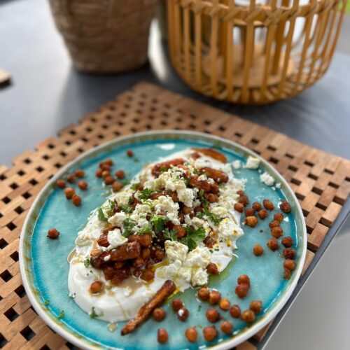 BBQ wortels met fetacreme