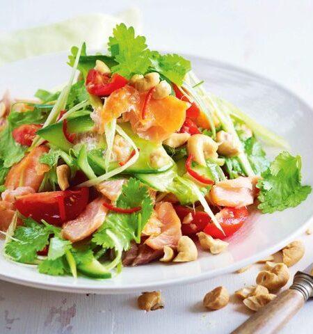 Thaise forel salade