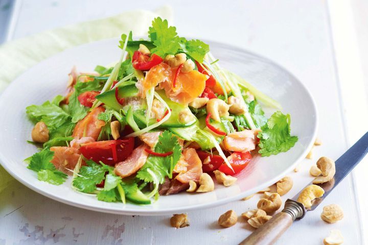 Thaise forel salade