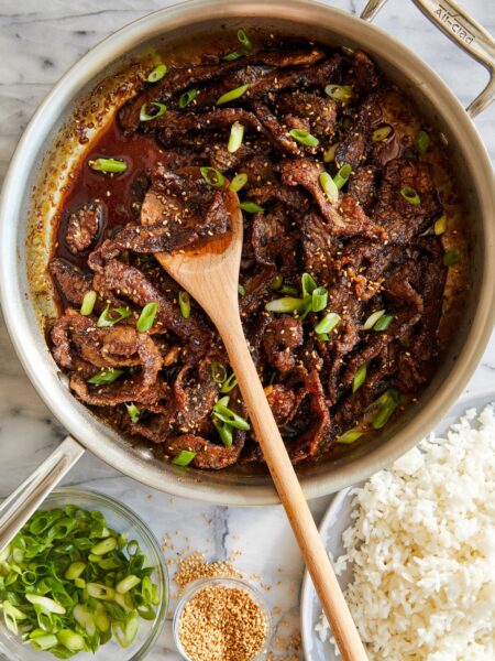 Zwoele Mongolian beef