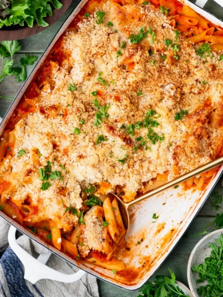 Parmazaanse kip uit de oven