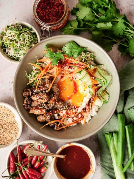 Koreaanse Bibimbap