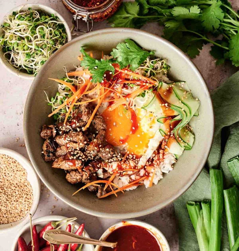 Koreaanse Bibimbap