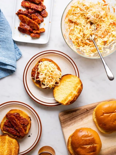Smulbroodjes met tempeh