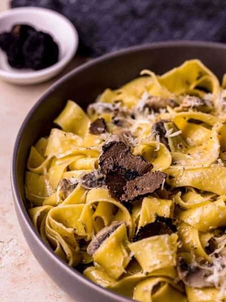 Topper truffel pasta