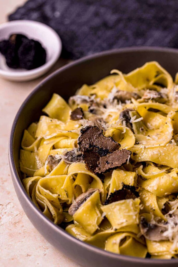 Topper truffel pasta