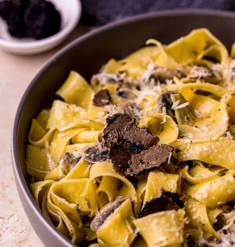 Topper truffel pasta