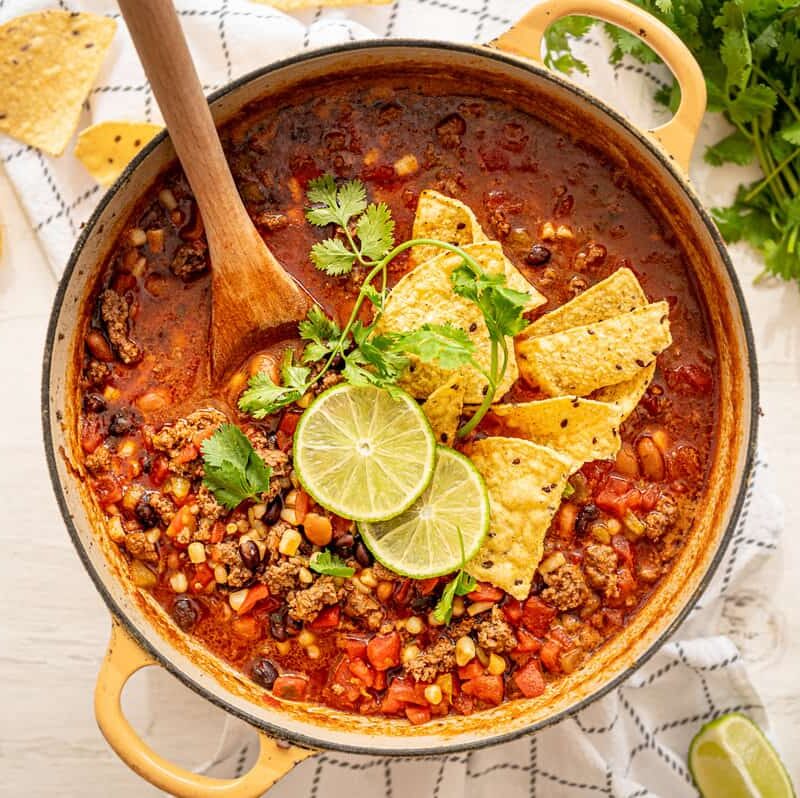 Tex Mex Maaltijd soep