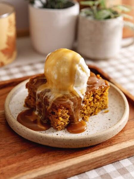 Pumpkin Sticky Toffee Cake